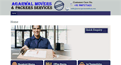 Desktop Screenshot of moverspackerskolkata.com